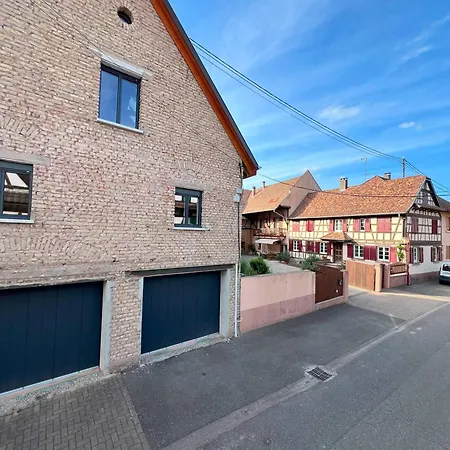 Maison Village, Proche Aeroport Strasbourg Entzheim , Ideale Deplacement Professionnel